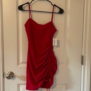 red Windsor homecoming dress